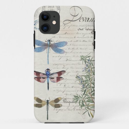 iPhone Case - Dragonfly-Design (Rückseite)