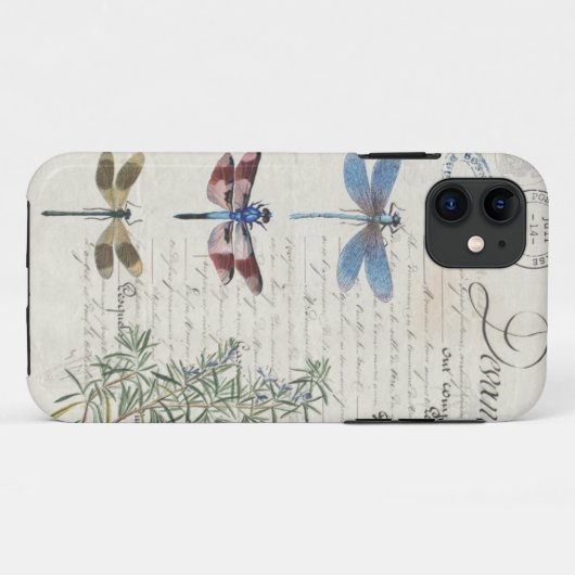 iPhone Case - Dragonfly-Design (Rückseite (Horizontal))