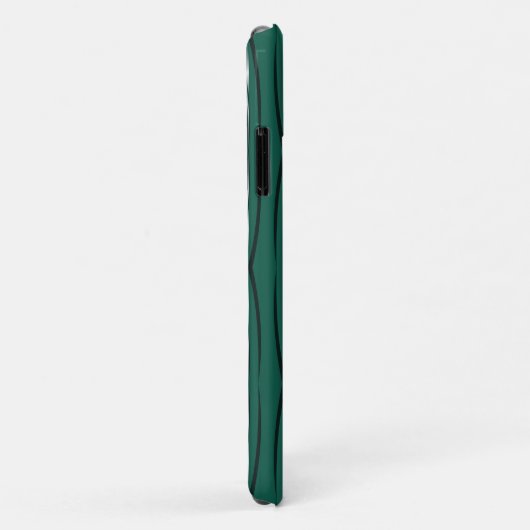iPhone Case - Forest Silver Retro (Hinten/Rechts)