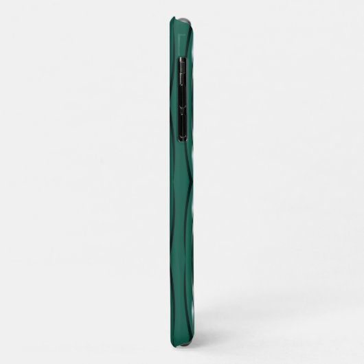 iPhone Case - Forest Silver Retro (Hinten/Links)
