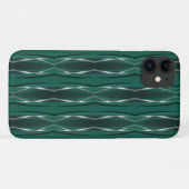 iPhone Case - Forest Silver Retro (Rückseite (Horizontal))
