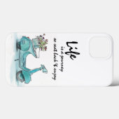 iPhone Case - Französisch Scooter Life ist eine Re (Rückseite (Horizontal))