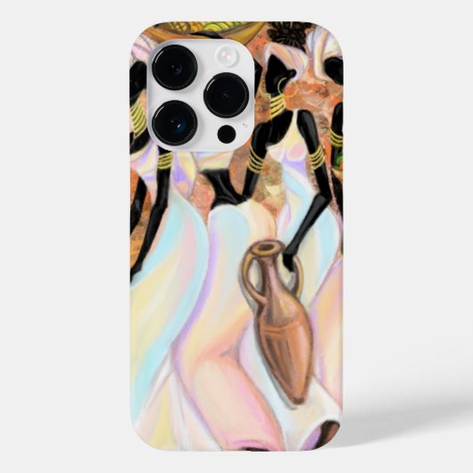 iPhone Case für afrikanische Frauen (Rückseite)