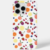 IPhone Case für Aquarellfrüchte (Rückseite)