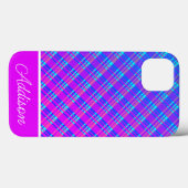 iPhone Case für Blue und Lila Gradient Case (Rückseite (Horizontal))
