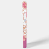 iPhone Case für Blush und White Floral Case (Rückseite / Links)