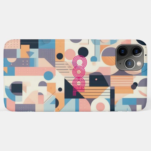 iPhone Case für cooles abstraktes Design (Rückseite (Horizontal))