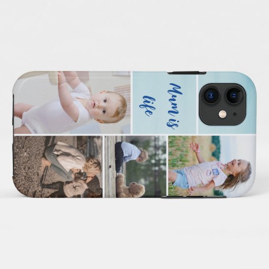 iPhone Case für das benutzerdefinierte Monogramm F (Rückseite (Horizontal))