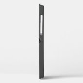 iPhone Case für das Black Horse mit benutzerdefini (Rückseite / Links)