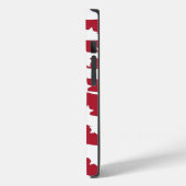 iPhone Case für das Design von Red White Blue Flag (Rückseite / Links)