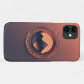 iPhone Case für das Minimalistische Circle Logo -  (Rückseite (Horizontal))