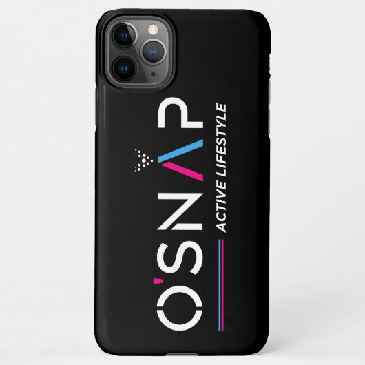 iPhone Case für das O'Snap-Logo iPhone Hülle (Rückseite)