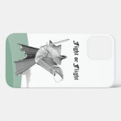 iPhone Case für den digitalen Krieger (Rückseite (Horizontal))