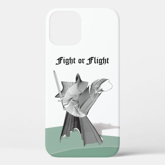 iPhone Case für den digitalen Krieger (Rückseite)