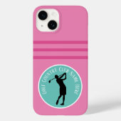 iPhone Case für den Golf von Frauen (Rückseite)