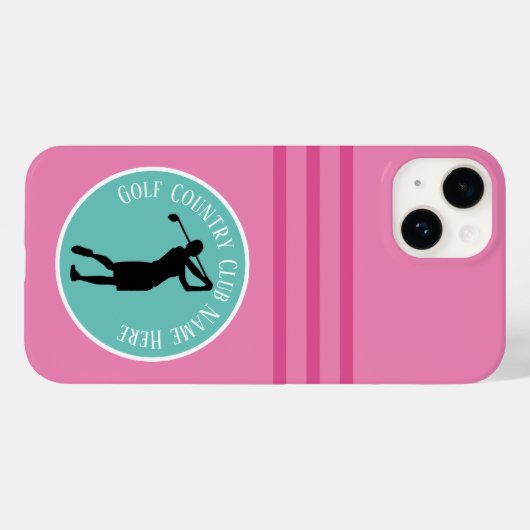 iPhone Case für den Golf von Frauen (Rückseite (Horizontal))