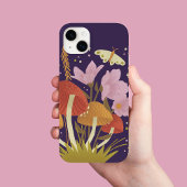 iPhone Case für den lila Wald-Pilz