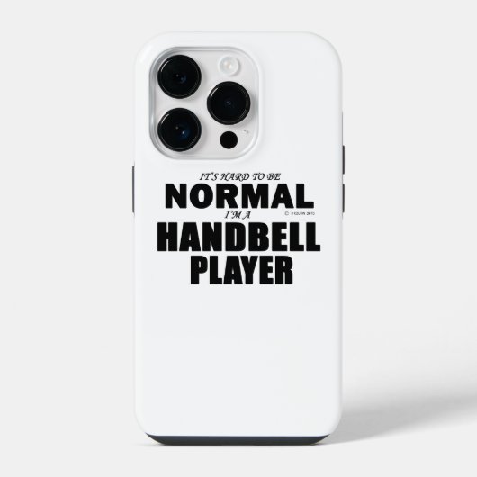 iPhone Case für den normalen Handbell Player Hülle (Rückseite)