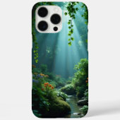 iPhone Case für den ruhigen Waldstrom (Rückseite)