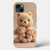 iPhone Case für die Bärenfamilie (Rückseite)