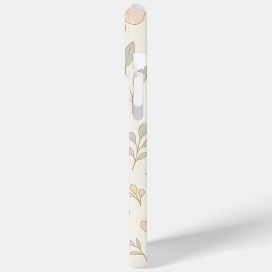 iPhone Case für die Minimalistische Ästhetik von B (Rückseite / Links)