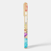 iPhone Case für die whimsical Space Cat (Rückseite / Links)