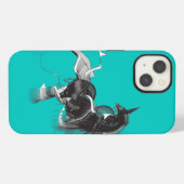 iPhone Case für Digital Unicorn-Fall Hülle (Rückseite (Horizontal))
