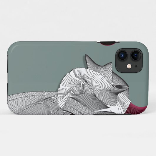 iPhone Case für digitale Kunst (Rückseite (Horizontal))