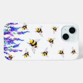 iPhone Case für fliegende Bienen (Rückseite (Horizontal))