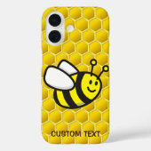 iPhone Case für Honeybee Cartoon (Rückseite)