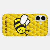 iPhone Case für Honeybee Cartoon (Rückseite (Horizontal))