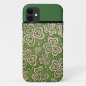 iPhone Case für irisches Kleeblatt (Rückseite)