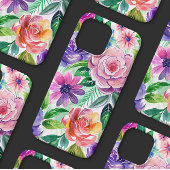 iPhone Case für künstlerisches Blumendesign