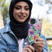 iPhone Case für künstlerisches Blumendesign