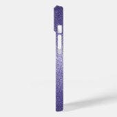 iPhone Case für lila Glitzer Unicorn Case-Mate (Rückseite / Links)