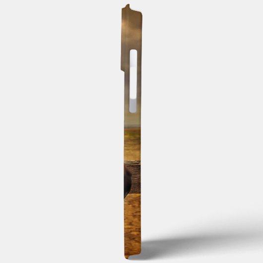 iPhone Case für mein Pferd-Foto (Rückseite / Links)