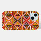 iPhone Case für Motif Quilt Muster (Rückseite (Horizontal))