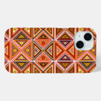 iPhone Case für Motif Quilt Muster