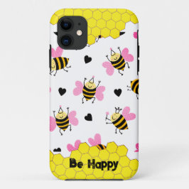 iPhone Case für niedliche Honigbienen