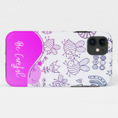 iPhone Case für niedliche Hummeln (Rückseite (Horizontal))