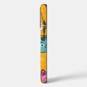 iPhone Case für niedliche und farbenfrohe Katzen (Rückseite / Links)