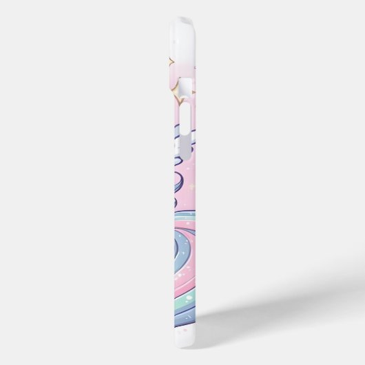 iPhone Case für niedliches Unicorn-Fall (Rückseite / Links)