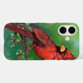 iPhone Case für Northern Red Kardinal (Rückseite (Horizontal))