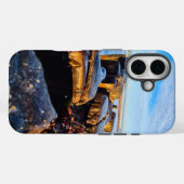 iPhone Case für Ocean Seawall Fotografie (Rückseite (Horizontal))