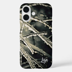 iPhone Case für personalisierte Schwarz-Weiß-Branc