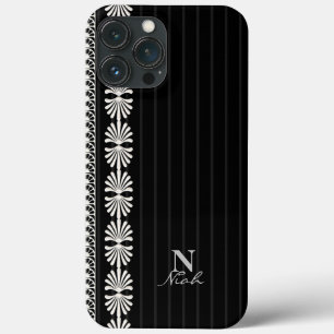 iPhone Case für personalisierte Schwarz-Weiß-Gehäu