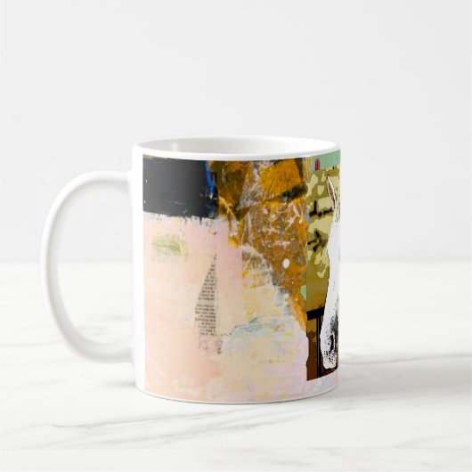 iPhone Case für Pferdemalerei Kaffeetasse (Links)