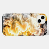 iPhone Case für Rauch und Feuer Hülle (Rückseite (Horizontal))