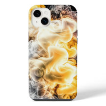 iPhone Case für Rauch und Feuer