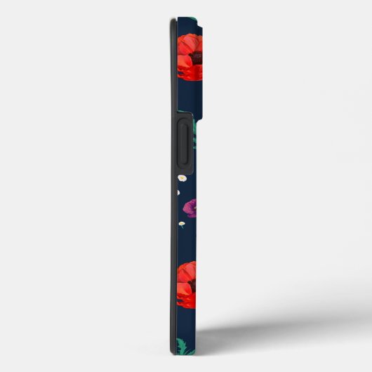 iPhone Case für Red Poppy Floral Design Case-Mate- (Rückseite / Rechts)